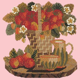 Strawberries Needlepoint Kit Kits Elizabeth Bradley Design 
