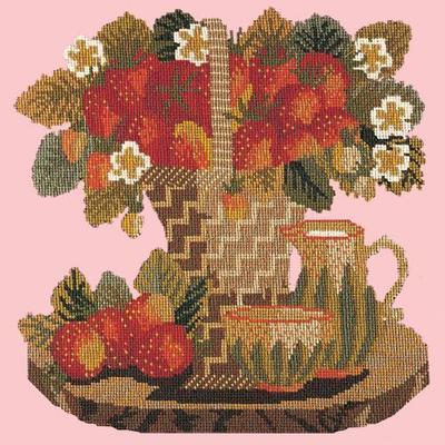 Strawberries Needlepoint Kit Kits Elizabeth Bradley Design 
