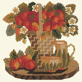 Strawberries Needlepoint Kit Kits Elizabeth Bradley Design 
