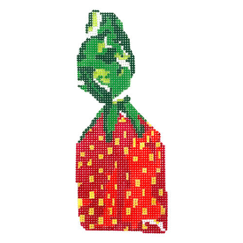 Strawberry Hard Candy Painted Canvas Walker's Needlepoint 