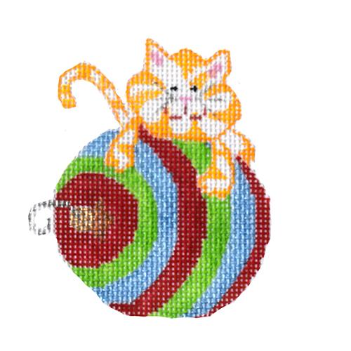 Stripes on Stripes Painted Canvas The Princess & Me 
