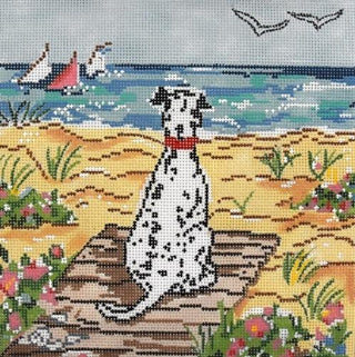 Summer Observer Painted Canvas Susan Wallace Barnes 
