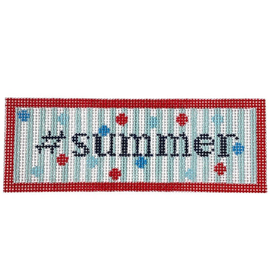 #Summer Painted Canvas Kristine Kingston 