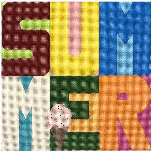 Summer Painted Canvas Raymond Crawford Designs 