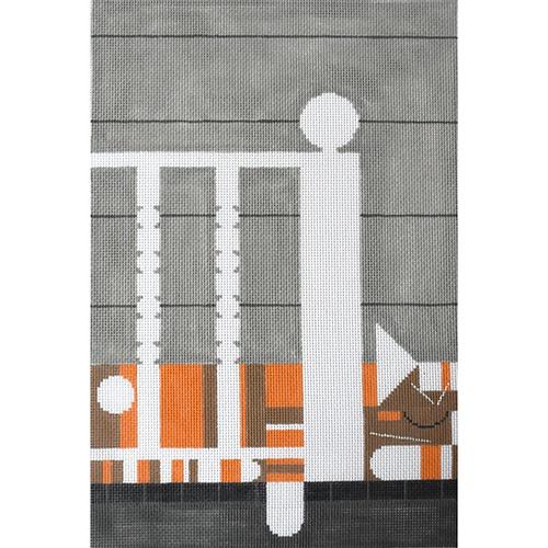 Summer Watch Painted Canvas Charley Harper  - 1