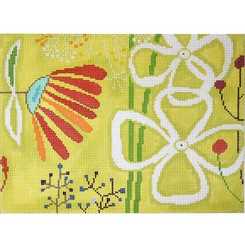 Sun Flowers Painted Canvas Birds of a Feather  - 1