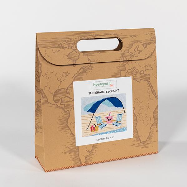 Sun Shade Kit on 13 Kits Needlepoint To Go 
