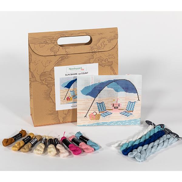 Sun Shade Kit on 13 Kits Needlepoint To Go 
