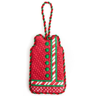 Sunday Stitch Along   Candy Cane Border Mini Shift Kit Kits Needlepoint To Go 
