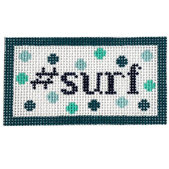 #Surf Painted Canvas Kristine Kingston  - 1