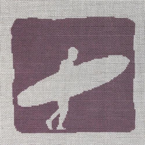 Surfer 2 Painted Canvas A Stitch in Time  - 1