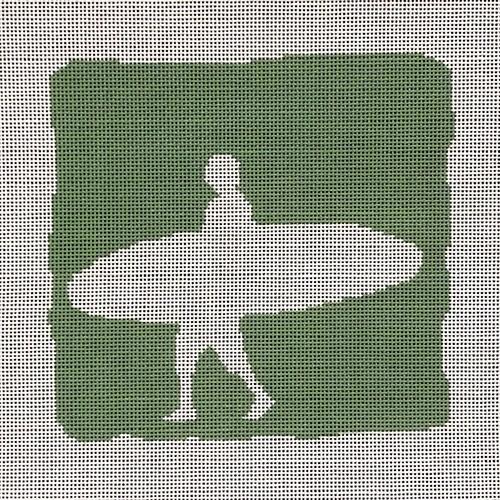 Surfer 4 Painted Canvas A Stitch in Time  - 1