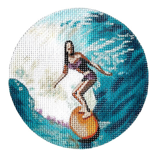 Surfer Girl Painted Canvas Colors of Praise 