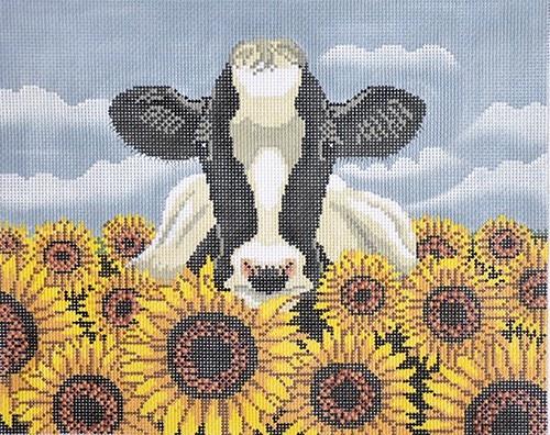 Surrounded by Sunflowers Painted Canvas Cooper Oaks Design 