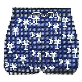 Swimming Trunks   South Carolina Palmetto Painted Canvas The Meredith Collection 
