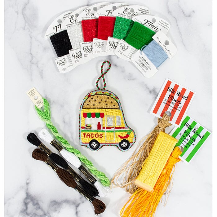 Taco Truck Kit Kits SilverStitch Needlepoint  - 2