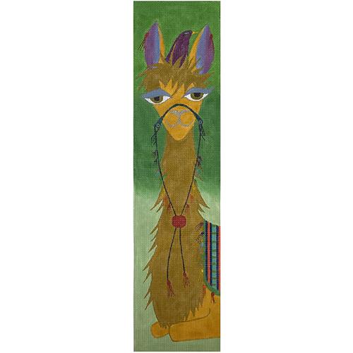 Tall & Long - Llama on 13 Painted Canvas Zecca 