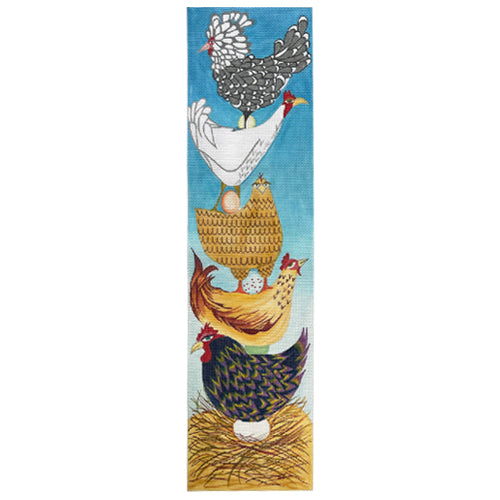 Tall & Long   The Girls on 13 Painted Canvas Zecca  - 1
