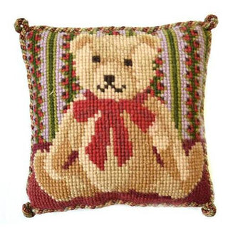 Teddy Bear Needlepoint Kit Kits Elizabeth Bradley Design 
