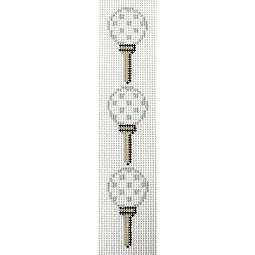 Tee'd Up Bookmark Painted Canvas J. Child Designs  - 1
