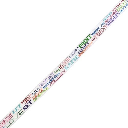 Tennis Belt Painted Canvas Kristine Kingston  - 1