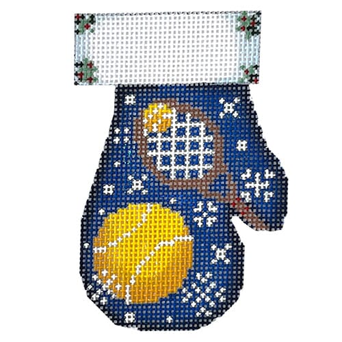Tennis Mitten Painted Canvas Associated Talents 