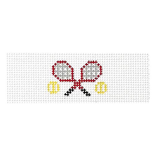 Tennis Racquets TMC Painted Canvas The Meredith Collection 

