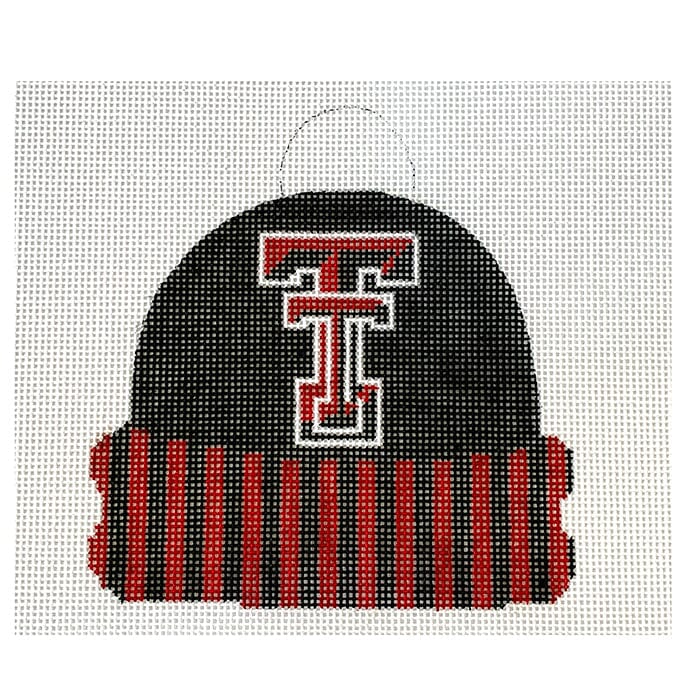 Texas Tech Cap Painted Canvas Kristine Kingston 
