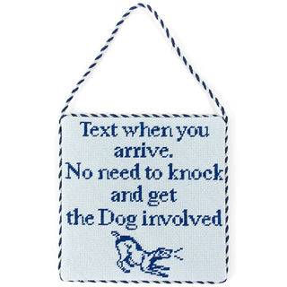 Text When You Arrive... Kit Kits Needlepoint To Go 
