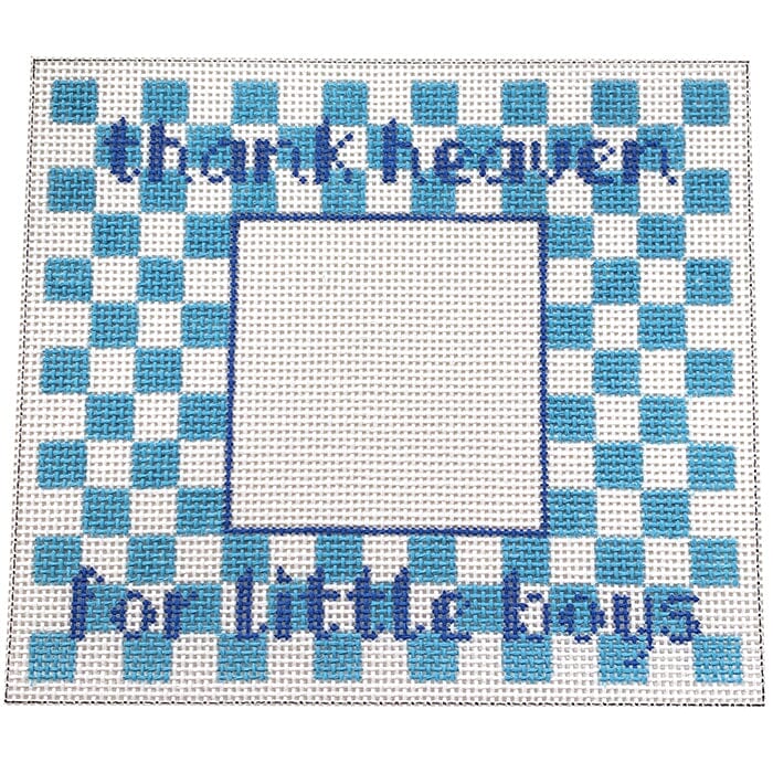 Thank Heaven for Little 2 Painted Canvas All About Stitching/The Collection Design  - 1