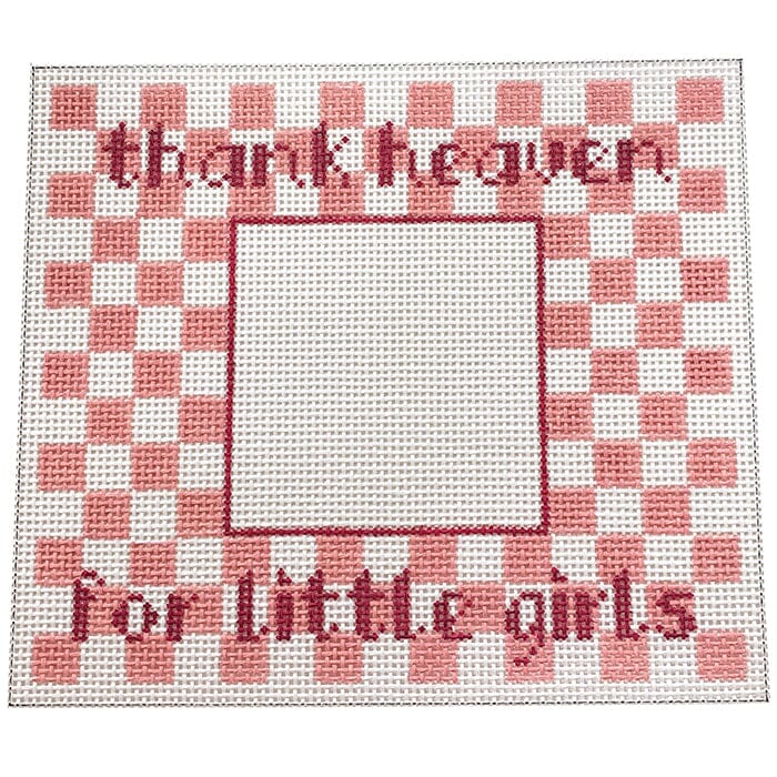 Thank Heaven for Little Painted Canvas All About Stitching/The Collection Design  - 1