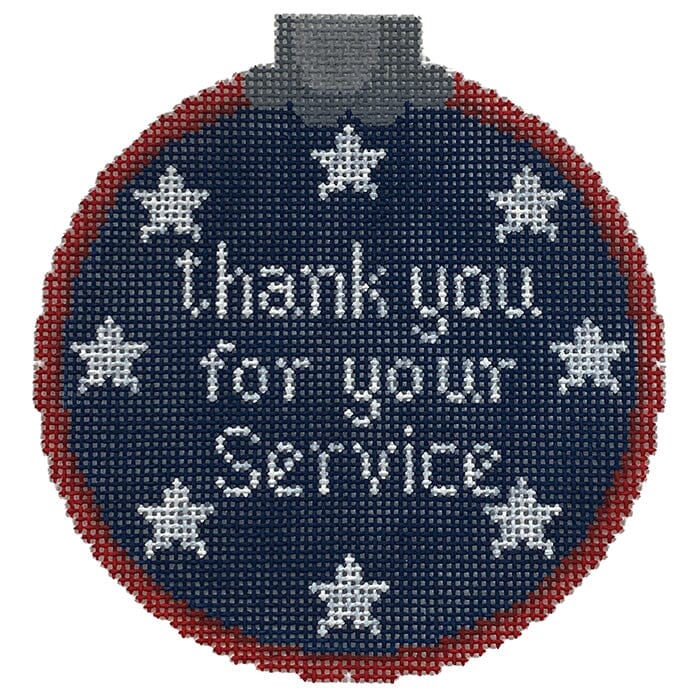 Thank You for Your Service Round 2 Painted Canvas CanvasWorks  - 1