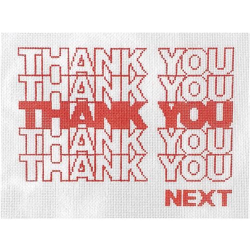 Thank You, NEXT Painted Canvas Rachel Barri Designs 
