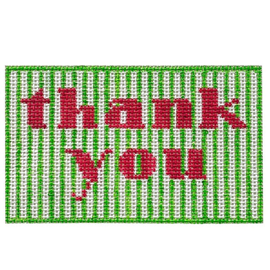 Thank You Painted Canvas All About Stitching/The Collection Design 