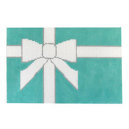 That Blue Box Painted Canvas Kimberly Ann Needlepoint  - 1