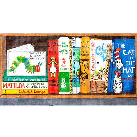 The Children's Classics Collection on 13 mesh Painted Canvas Alice Peterson Company 