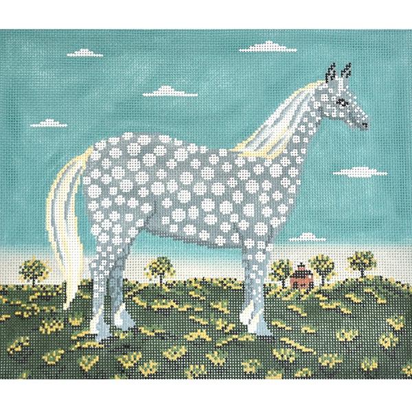 The Dappled Horse Painted Canvas Warren Kimble 