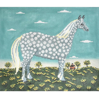 The Dappled Horse Painted Canvas Warren Kimble 
