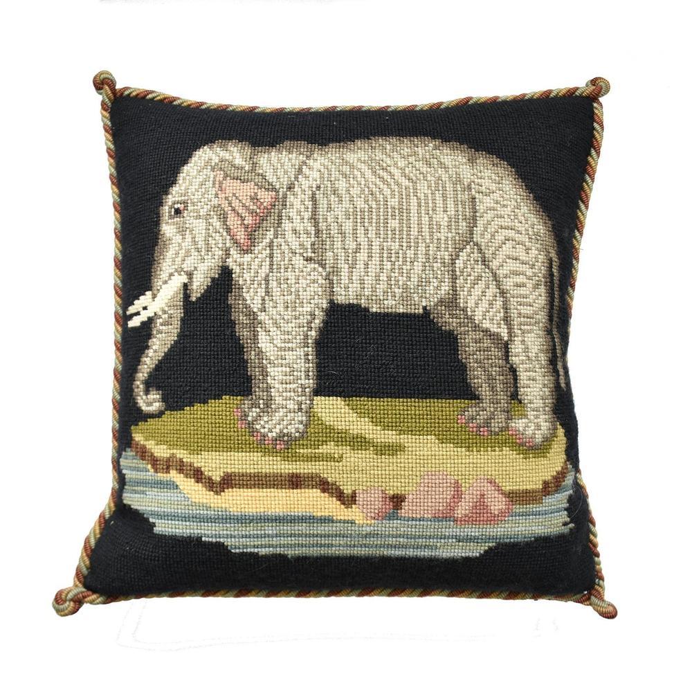 The Elephant Needlepoint Kit Kits Elizabeth Bradley Design 

