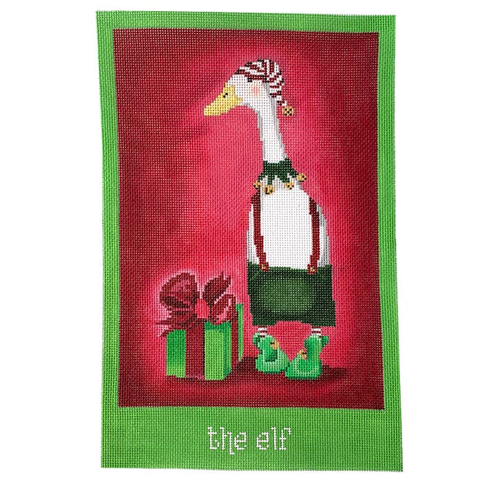 The Elf Painted Canvas CBK Needlepoint Collections 