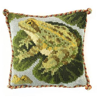 The Frogs Needlepoint Kit Kits Elizabeth Bradley Design 
