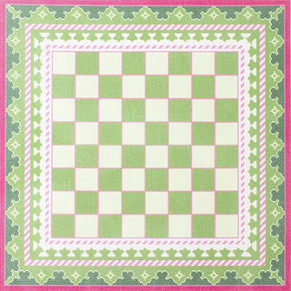 The Gambit Chessboard   Green and Pink Kit Kits Needlepoint To Go 
