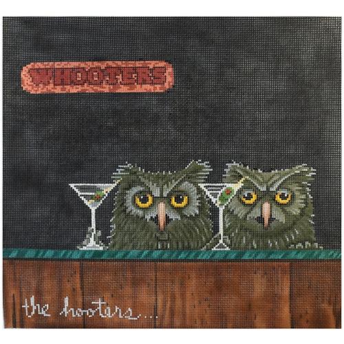 The Hooters Painted Canvas CBK Needlepoint Collections  - 1