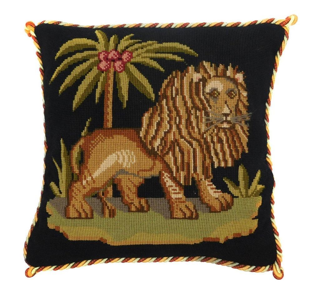 The Lion Needlepoint Kit Kits Elizabeth Bradley Design 
