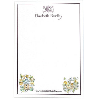 The Nest Box & Potager Notepad Accessories Elizabeth Bradley Design 
