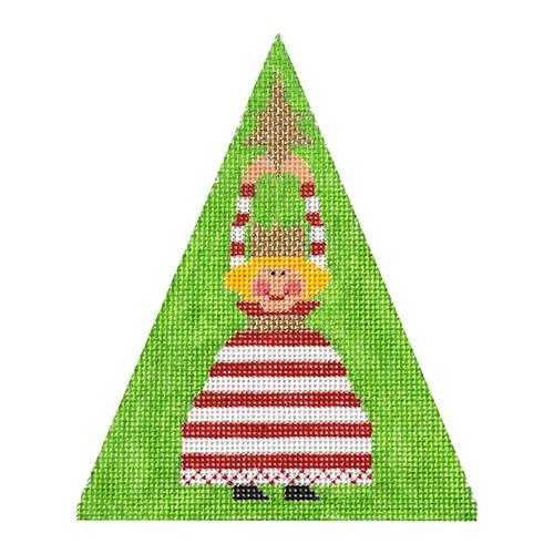 The Queen of Christmas Painted Canvas The Princess & Me  - 1