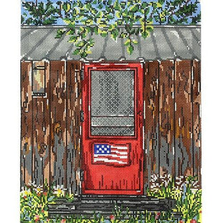 The Ranch Painted Canvas Susan Wallace Barnes 

