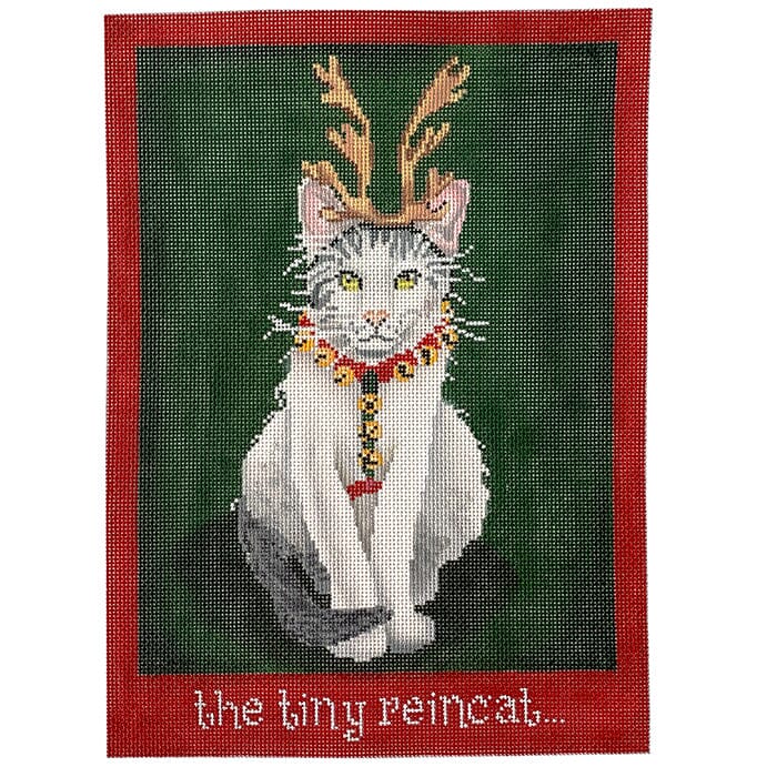 The Tiny Reincat Painted Canvas CBK Needlepoint Collections 
