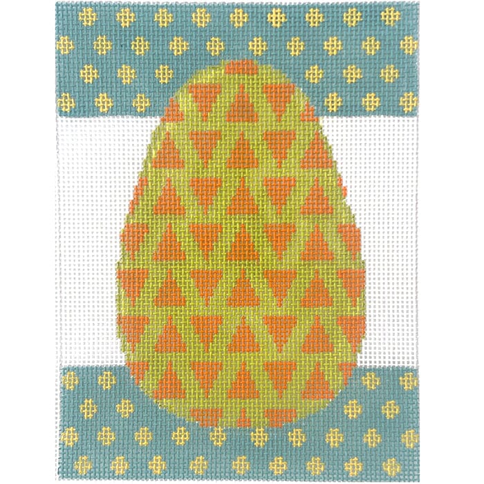 The Whacky Egg Painted Canvas NeedleDeeva 