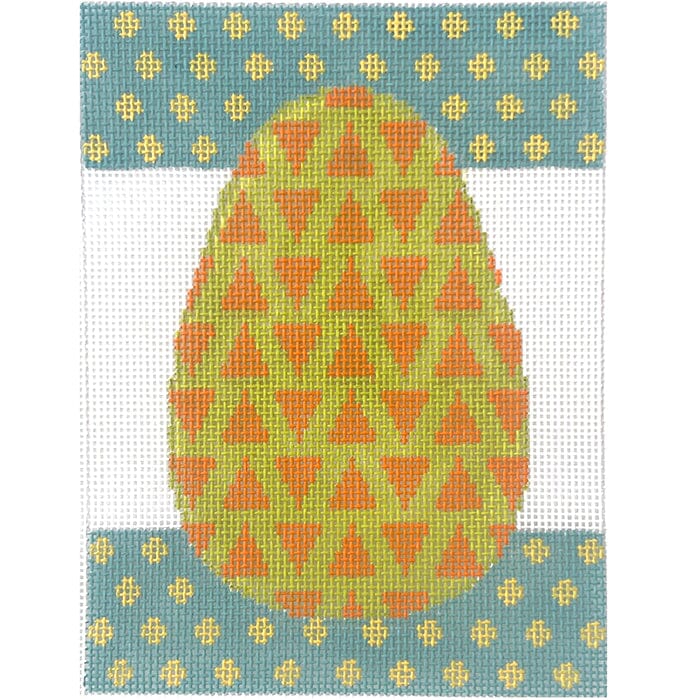 The Whacky Egg Painted Canvas NeedleDeeva  - 1